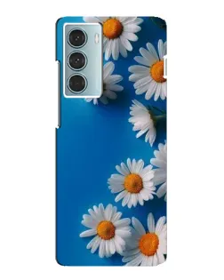 Чехол для Motorola MOTO G200 с картинкой «Белоснежные маргаритки»