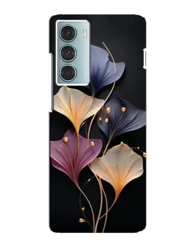 Чехол для Motorola MOTO G200 с картинкой «Лиловые цветы грации»