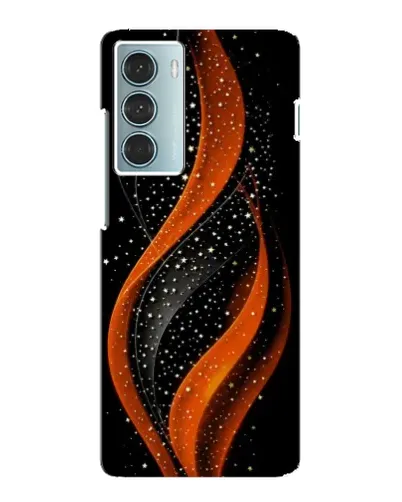 Чехол для Motorola MOTO G200 с картинкой «Огненная звездная волна»