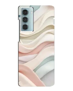 Чехол для Motorola MOTO G200 с картинкой «Пастельные нежные волны»