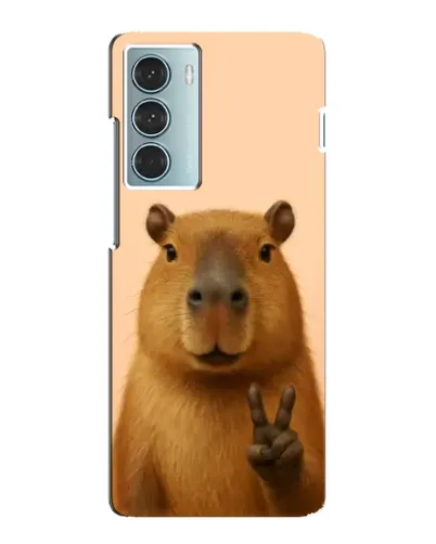 Чехол для Motorola MOTO G200 с картинкой «Капибара виктория» Чехол для Motorola MOTO G200 с картинкой «Капибара виктория»