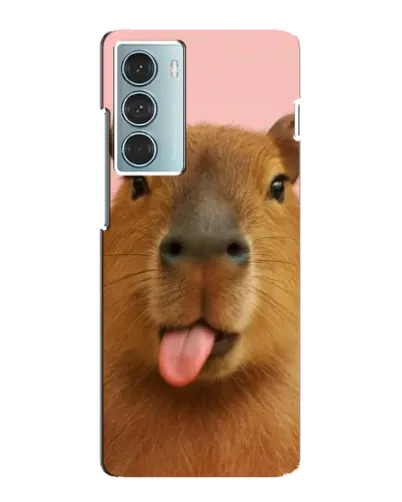 Чехол для Motorola MOTO G200 с картинкой «Капибара с языком» Чехол для Motorola MOTO G200 с картинкой «Капибара с языком»