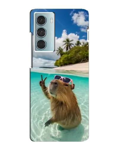 Чехол для Motorola MOTO G200 с картинкой «Капибара на море» Чехол для Motorola MOTO G200 с картинкой «Капибара на море»