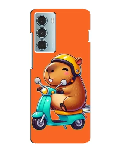 Чехол для Motorola MOTO G200 с картинкой «Капибара на скутере» Чехол для Motorola MOTO G200 с картинкой «Капибара на скутере»