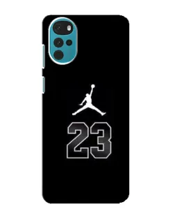 Чохол для Motorola MOTO G22 з картинкою «Jordan Flight 23»