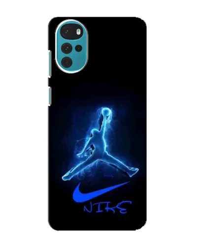 Чохол для Motorola MOTO G22 з картинкою «Jordan Neon Blue» Чохол для Motorola MOTO G22 з картинкою «Jordan Neon Blue»
