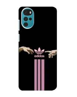 Чехол для Motorola MOTO G22 с картинкой «Adidas Hands»