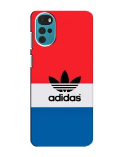 Чехол для Motorola MOTO G22 с картинкой «Adidas Retro Block»