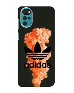 Чехол для Motorola MOTO G22 с картинкой «Adidas Classic White»