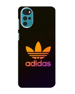 Чехол для Motorola MOTO G22 с картинкой «Градиент Adidas»