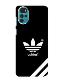 Чехол для Motorola MOTO G22 с картинкой «Adidas с диагональными полосами»