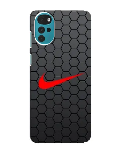 Чехол для Motorola MOTO G22 с картинкой «Nike — карбоновая сетка» Чехол для Motorola MOTO G22 с картинкой «Nike — карбоновая сетка»