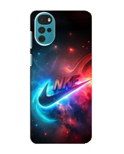 Чехол для Motorola MOTO G22 с картинкой «Огненный логотип Nike» Чехол для Motorola MOTO G22 с картинкой «Огненный логотип Nike»