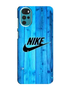 Чехол для Motorola MOTO G22 с картинкой «Голубое дерево Nike»