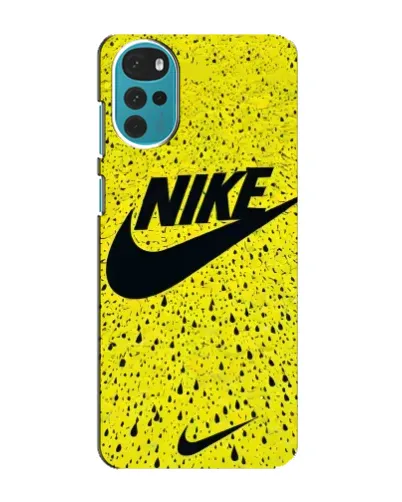 Чехол для Motorola MOTO G22 с картинкой «Желтый текстурный Nike» Чехол для Motorola MOTO G22 с картинкой «Желтый текстурный Nike»