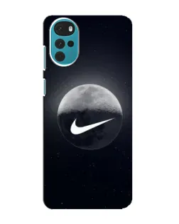 Чехол для Motorola MOTO G22 с картинкой «Nike в стиле граффити»