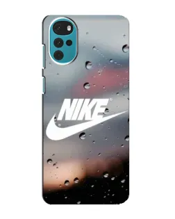 Чохол для Motorola MOTO G22 з картинкою «Nike у стилі ретро»