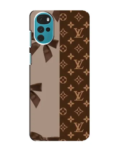 Чехол для Motorola MOTO G22 с картинкой «Louis Vuitton — банты» Чехол для Motorola MOTO G22 с картинкой «Louis Vuitton — банты»