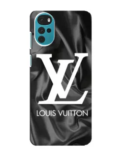 Чехол для Motorola MOTO G22 с картинкой «Шелковый Louis Vuitton»