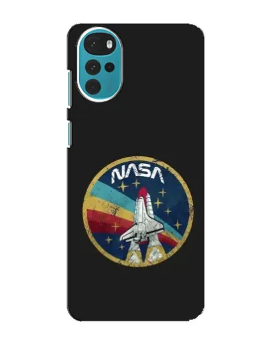 Чехол для Motorola MOTO G22 с картинкой «NASA — эмблема миссии» Чехол для Motorola MOTO G22 с картинкой «NASA — эмблема миссии»