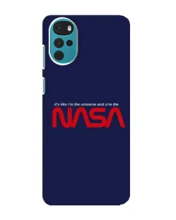 Чехол для Motorola MOTO G22 с картинкой «NASA — глубокий космос»