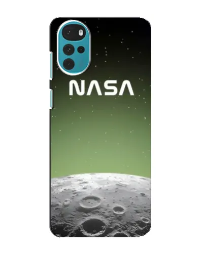 Чехол для Motorola MOTO G22 с картинкой «NASA — лунный градиент» Чехол для Motorola MOTO G22 с картинкой «NASA — лунный градиент»