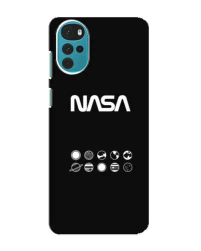 Чехол для Motorola MOTO G22 с картинкой «NASA — технический принт» Чехол для Motorola MOTO G22 с картинкой «NASA — технический принт»