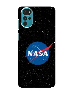 Чехол для Motorola MOTO G22 с картинкой «NASA — звездное небо»