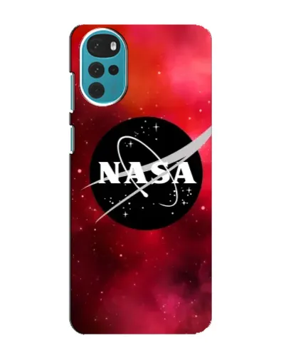 Чехол для Motorola MOTO G22 с картинкой «NASA — красная туманность» Чехол для Motorola MOTO G22 с картинкой «NASA — красная туманность»