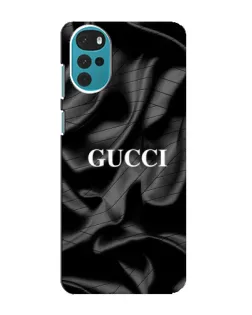 Чехол для Motorola MOTO G22 с картинкой «Gucci — шелковые волны»