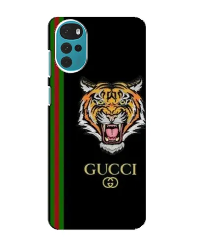 Чохол для Motorola MOTO G22 з картинкою «Тигр Gucci»