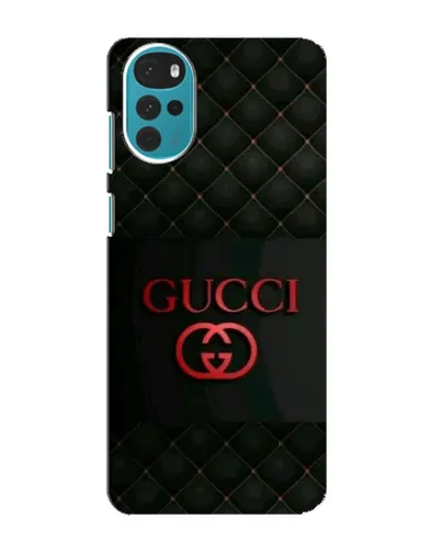 Чохол для Motorola MOTO G22 з картинкою «Gucci — стьобаний чорний»