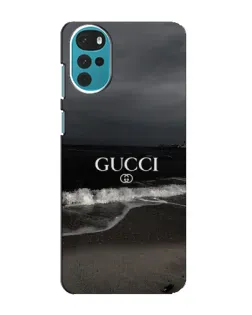 Чохол для Motorola MOTO G22 з картинкою «Gucci — морський прибій»