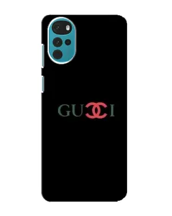 Чохол для Motorola MOTO G22 з картинкою «Gucci — червоний градієнт»