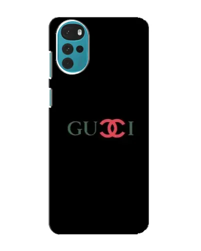 Чохол для Motorola MOTO G22 з картинкою «Gucci — червоний градієнт»