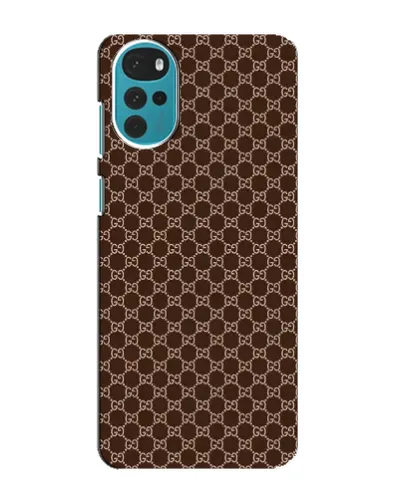Чохол для Motorola MOTO G22 з картинкою «Gucci — шоколадна сітка» Чохол для Motorola MOTO G22 з картинкою «Gucci — шоколадна сітка»