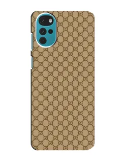 Чохол для Motorola MOTO G22 з картинкою «Gucci — класичний беж»