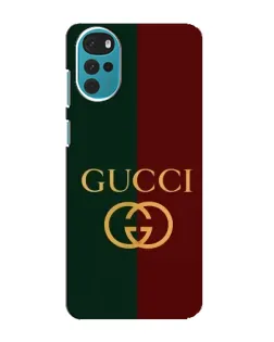 Чохол для Motorola MOTO G22 з картинкою «Gucci — темно-зелений градієнт»