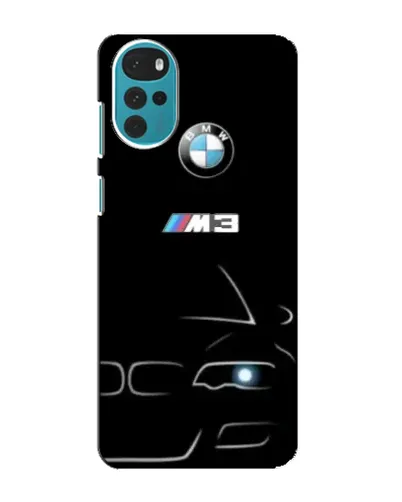 Чохол для Motorola MOTO G22 з картинкою «Мінімалістичний принт BMW M3»