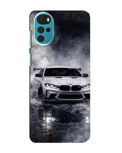 Чохол для Motorola MOTO G22 з картинкою «BMW крізь туман»