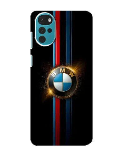 Чохол для Motorola MOTO G22 з картинкою «BMW M-Power неон»