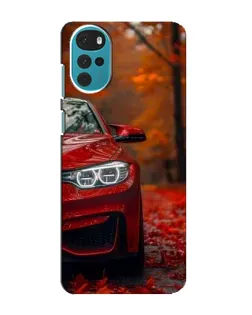 Чохол для Motorola MOTO G22 з картинкою «Осіння BMW M4»