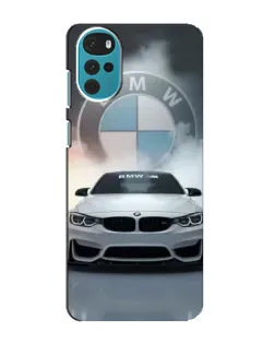 Чохол для Motorola MOTO G22 з картинкою «BMW в білому диму» Чохол для Motorola MOTO G22 з картинкою «BMW в білому диму»