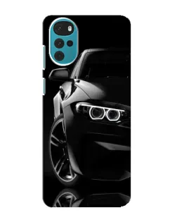 Чохол для Motorola MOTO G22 з картинкою «Чорна BMW — профіль» Чохол для Motorola MOTO G22 з картинкою «Чорна BMW — профіль»