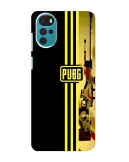Чохол для Motorola MOTO G22 з картинкою «PUBG — камуфляжний шолом»