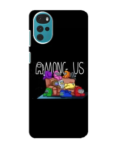Чохол для Motorola MOTO G22 з картинкою «Логотип Among Us» Чохол для Motorola MOTO G22 з картинкою «Логотип Among Us»
