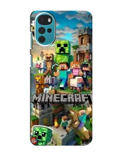 Чохол для Motorola MOTO G22 з картинкою «Замок Minecraft» Чохол для Motorola MOTO G22 з картинкою «Замок Minecraft»