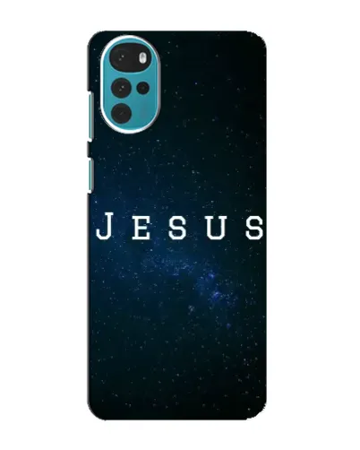 Чехол для Motorola MOTO G22 с картинкой «Звездное небо Jesus» Чехол для Motorola MOTO G22 с картинкой «Звездное небо Jesus»
