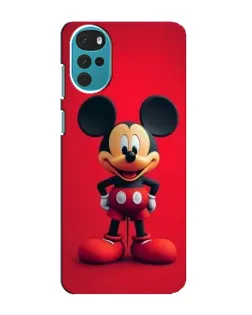 Чехол для Motorola MOTO G22 с картинкой «Mickey в полный рост»