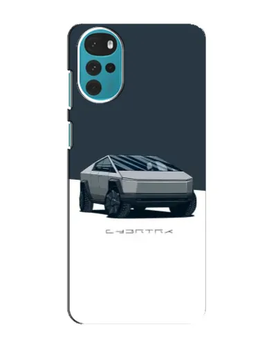 Чехол для Motorola MOTO G22 с картинкой «Серебристый Cybertruck Tesla» Чехол для Motorola MOTO G22 с картинкой «Серебристый Cybertruck Tesla»